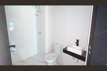 Banheiro Social de kitnet/studio para alugar com 1 quarto, 24m² em Imirim, São Paulo