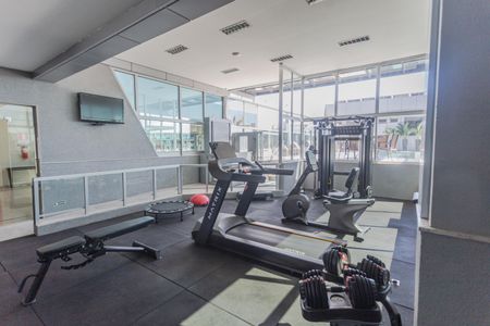 Apartamento à venda com 35m², 1 quarto e 1 vaga Apartamento à venda com 35m², 1 quarto e 1 vagaÁrea comum - Academia