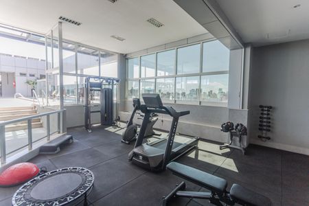 Apartamento à venda com 35m², 1 quarto e 1 vaga Apartamento à venda com 35m², 1 quarto e 1 vagaÁrea comum - Academia