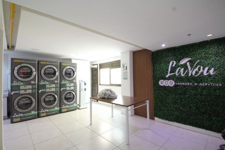 Studio para alugar com 38m², 1 quarto e 1 vagaLavanderia