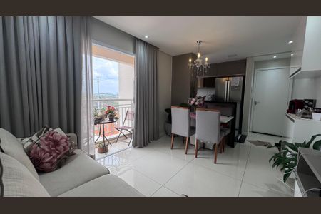 Sala de apartamento à venda com 2 quartos, 57m² em Jardim São Vicente, Campinas