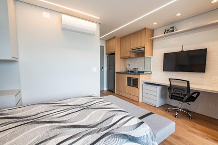 Studio para alugar com 26m², 1 quarto e sem vagaSala/Quarto