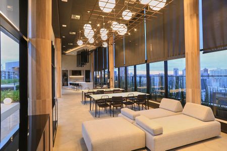 Apartamento para alugar com 55m², 1 quarto e 1 vaga Apartamento para alugar com 55m², 1 quarto e 1 vagaÁrea comum - Salão de festas