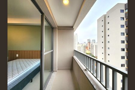 Studio à venda com 25m², 1 quarto e sem vagaVaranda