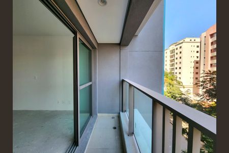 Varanda de apartamento à venda com 1 quarto, 33m² em Indianópolis, São Paulo