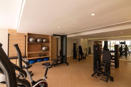 Studio para alugar com 25m², 1 quarto e sem vaga Studio para alugar com 25m², 1 quarto e sem vagaÁrea comum - Academia