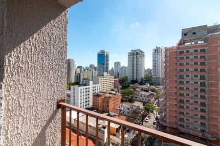 Varanda de kitnet/studio para alugar com 1 quarto, 25m² em Vila Olímpia, São Paulo