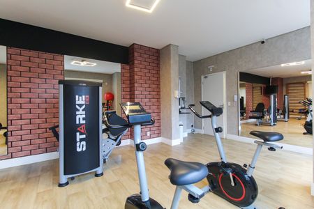 Apartamento à venda com 34m², 2 quartos e sem vaga Apartamento à venda com 34m², 2 quartos e sem vagaÁrea comum - Academia