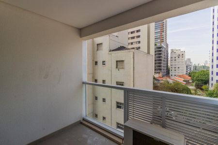 Apartamento para alugar com 49m², 1 quarto e 1 vaga Apartamento para alugar com 49m², 1 quarto e 1 vagaVaranda