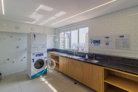 Apartamento para alugar com 49m², 1 quarto e 1 vaga Apartamento para alugar com 49m², 1 quarto e 1 vagaÁrea comum - Lavanderia