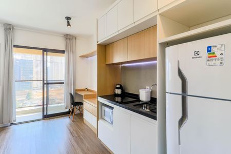 Studio à venda com 28m², 1 quarto e 1 vagaCozinha