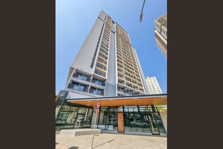 Studio à venda com 28m², 1 quarto e 1 vagaFachada