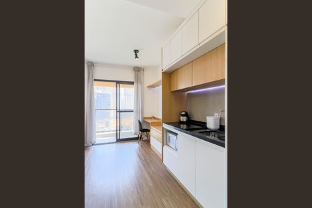 Studio à venda com 28m², 1 quarto e 1 vagaCozinha