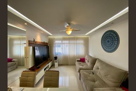 Sala de apartamento para alugar com 2 quartos, 82m² em Cidade Ocian, Praia Grande