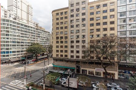 Vista do Studio de kitnet/studio para alugar com 1 quarto, 33m² em República, São Paulo