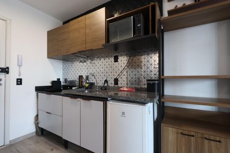 Studio à venda com 23m², 1 quarto e 1 vagaStudio - ambiente cozinha