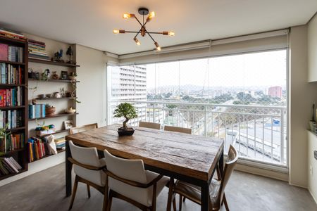 Sala de apartamento à venda com 2 quartos, 96m² em Várzea da Barra Funda, São Paulo