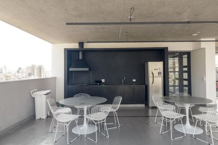 Apartamento à venda com 25m², 1 quarto e sem vaga Apartamento à venda com 25m², 1 quarto e sem vagaÁrea comum - Churrasqueira