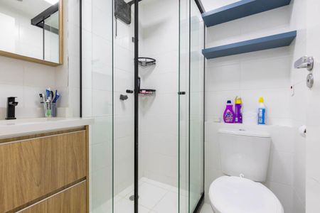 Apartamento à venda com 25m², 1 quarto e sem vaga Apartamento à venda com 25m², 1 quarto e sem vagaBanheiro Social