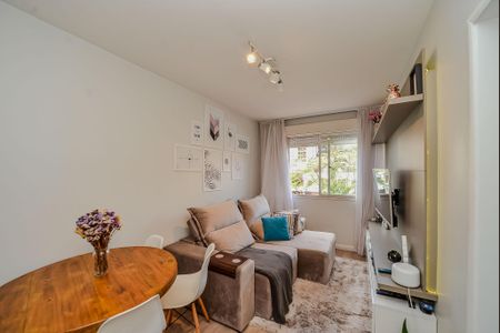 Sala de apartamento à venda com 1 quarto, 44m² em Boa Vista, Porto Alegre