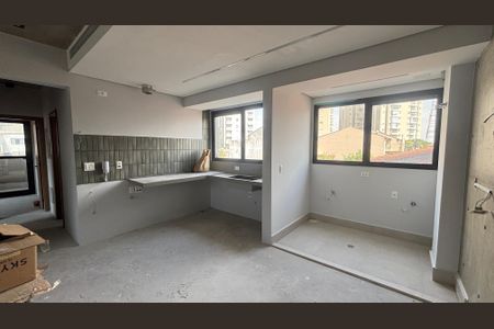 Sala  de apartamento à venda com 2 quartos, 90m² em Jardim, Santo André