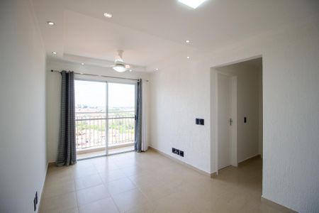 Sala  de apartamento para alugar com 2 quartos, 52m² em Jardim Wanel Ville Iv, Sorocaba