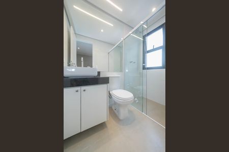 Casa de condomínio à venda com 146m², 2 quartos e 2 vagasBanheiro da Suíte 1