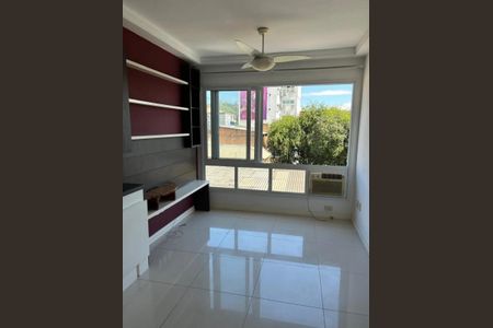 Sala de apartamento à venda com 1 quarto, 38m² em Jardim Botânico, Porto Alegre
