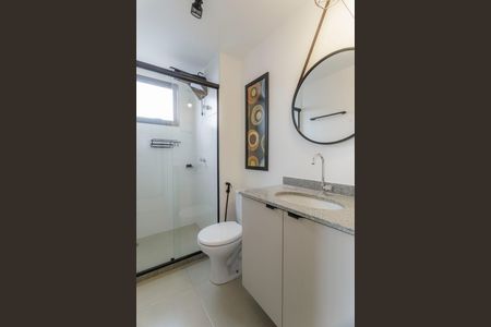 Apartamento para alugar com 27m², 1 quarto e sem vaga Apartamento para alugar com 27m², 1 quarto e sem vagaBanheiro