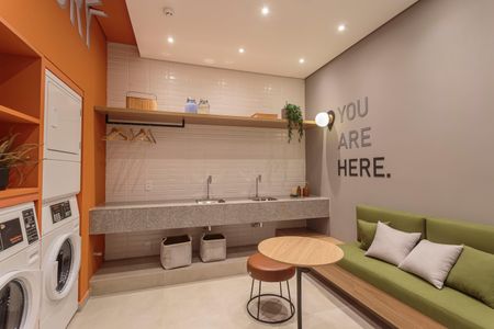 Apartamento para alugar com 27m², 1 quarto e sem vaga Apartamento para alugar com 27m², 1 quarto e sem vagaLavanderia