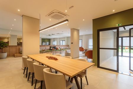 Apartamento para alugar com 27m², 1 quarto e sem vaga Apartamento para alugar com 27m², 1 quarto e sem vagaÁrea comum - Salão de festas