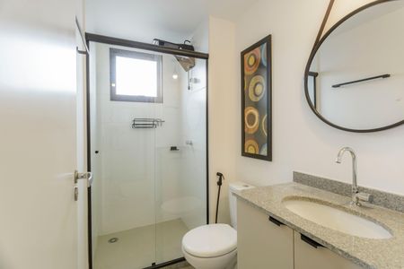 Apartamento para alugar com 27m², 1 quarto e sem vaga Apartamento para alugar com 27m², 1 quarto e sem vagaBanheiro