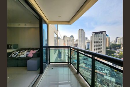 Apartamento para alugar com 32m², 1 quarto e 1 vaga Apartamento para alugar com 32m², 1 quarto e 1 vagaVaranda