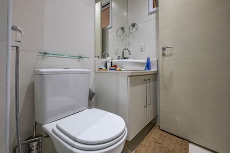 Banheiro Social de kitnet/studio à venda com 1 quarto, 39m² em Vila Mariana, São Paulo