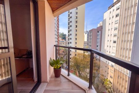 Sacada de apartamento para alugar com 1 quarto, 45m² em Jardim Paulista, São Paulo