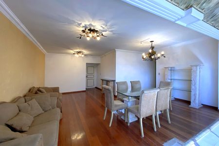 Sala de apartamento à venda com 4 quartos, 129m² em Cachoeirinha, Belo Horizonte