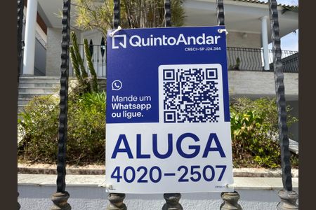 Casa de condomínio para alugar com 500m², 6 quartos e 8 vagasPlaca