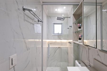 Apartamento para alugar com 151m², 3 quartos e 3 vagasBanheiro da Suíte 3