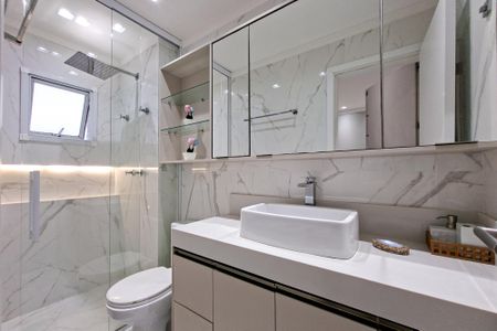 Apartamento para alugar com 151m², 3 quartos e 3 vagasBanheiro da Suíte 3