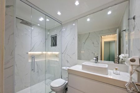 Apartamento para alugar com 151m², 3 quartos e 3 vagasBanheiro da Suíte