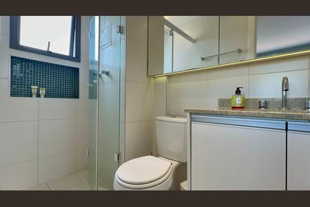 Studio para alugar com 31m², 1 quarto e 1 vaga Studio para alugar com 31m², 1 quarto e 1 vagaBanheiro da Suíte