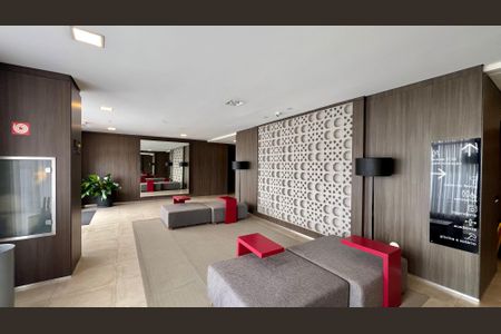 Studio para alugar com 31m², 1 quarto e 1 vaga Studio para alugar com 31m², 1 quarto e 1 vagaHall de entrada