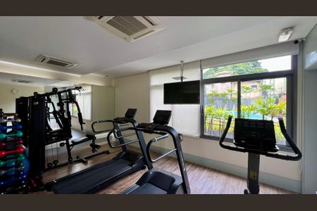 Studio para alugar com 31m², 1 quarto e 1 vaga Studio para alugar com 31m², 1 quarto e 1 vagaAcademia