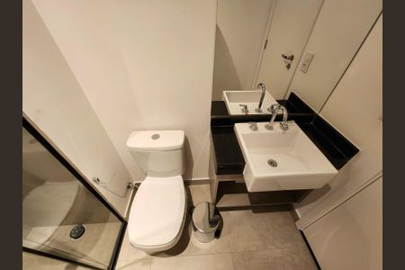 Studio à venda com 25m², 1 quarto e sem vaga Studio à venda com 25m², 1 quarto e sem vagaBanheiro