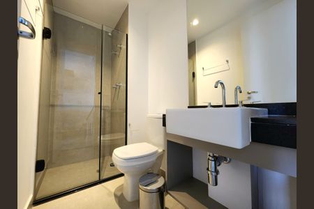 Studio à venda com 25m², 1 quarto e sem vaga Studio à venda com 25m², 1 quarto e sem vagaBanheiro