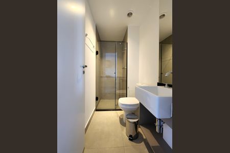 Studio à venda com 25m², 1 quarto e sem vaga Studio à venda com 25m², 1 quarto e sem vagaBanheiro