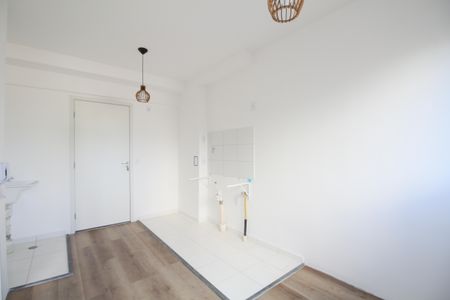 Sala/Cozinha de apartamento para alugar com 1 quarto, 28m² em Vila Andrade, São Paulo