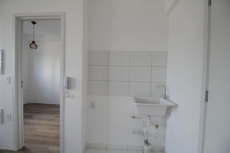 Sala/Cozinha de apartamento para alugar com 1 quarto, 28m² em Vila Andrade, São Paulo