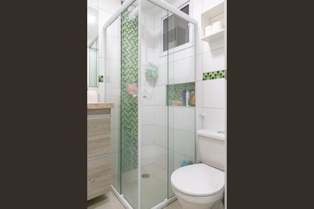 Apartamento à venda com 70m², 2 quartos e 1 vaga Apartamento à venda com 70m², 2 quartos e 1 vagaBanheiro do Quarto 2 suíte