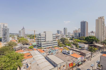 Vista da Varanda de kitnet/studio à venda com 1 quarto, 27m² em Pinheiros, São Paulo